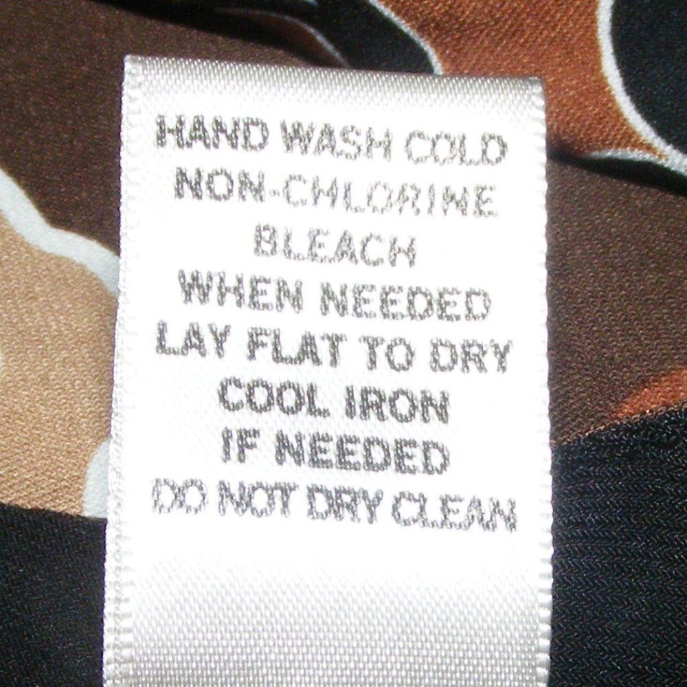 CACHE Dress, 6, Brown/Tan, Sleeveless, V-neck, Embellished, Back zipper - Picture 14 of 14